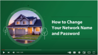 How to change your network name and password
