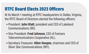 2023 Officers - RTFC Board Elects